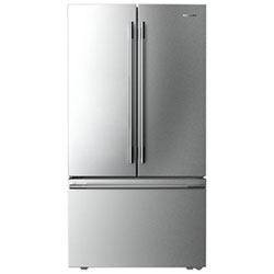 Kitchenaid 36" 30.5 Cu. Ft. French Door Refrigerator with Water Dispenser (KRFF336SPS) - PrintShield Stainless