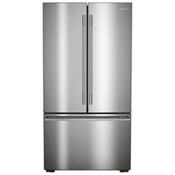 Kitchenaid 36" 24.3 Cu. Ft. French Door Refrigerator with Water Dispenser (KRFC236SPS) - PrintShield Stainless