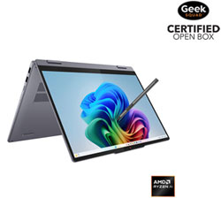 Open Box - Lenovo IdeaPad 5 14" Touchscreen 2-in-1 Copilot+ PC Laptop - Luna Grey (AMD Ryzen AI 5/16GB RAM/512GB SSD)