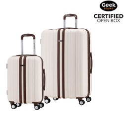 Boîte Ouverte - Ensemble De 2 Valises Rigides Extensibles Spectacular Ltd De Samsonite - Beige/brun