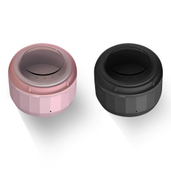 MYACUC 2PCs Mini Wax Warmer, Small Electric Wax Warmer Kit, Portable Wax Warmer for Face Body Eyebrows And Lips Hair Removal(Pink+Black)