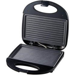 CHSSHA00 750W Electric Waffle Maker Automatic Temperature Control Double-Sided Heating Plate Non-Stick Cool-Touch Handle Perfect for Takeaway