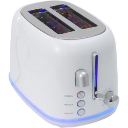 CHSSHA00 2-Slice Toaster \w 6 Toasting Levels, Smart Compact Toaster \w Extra-Wide Slots And Removable Crumb Tray, Perfect for Toasting Fruit Bread