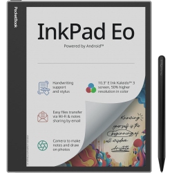 POCKETBOOK Inkpad Eo | 10.3" Color E Ink Kaleido 3 Screen | Handwriting & Stylus | Android 11 | Camera for Notes On Photos | Bluetooth & Built-In