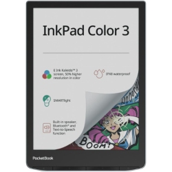 POCKETBOOK Inkpad Color 3 E-Book Reader | Enhanced 7.8" Color Screen | Eye-Friendly E-Reader for Comics | Smartlight | Audiobooks & Text-To-Speech