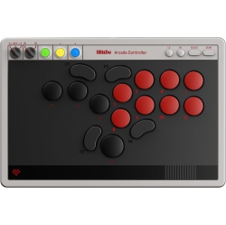 8BITDO - All-Button Arcade Controller for Switch/switch 2 & Windows – Bluetooth, 2.4G, Wired Connectivity