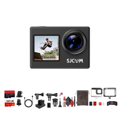 SJCAM Sj4000 Dual Screen Action Camera Bundle