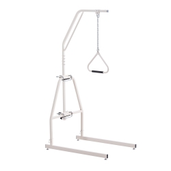 VEVOR 250Lbs Load Trapeze Bar for Bed Mobility, Bed Trapeze \w Clamps And Floor Stand, Bed Pull Up Assist for Elderly, Patients & Disabled, Suitable