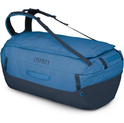 OSPREY Transporter 120L Travel Duffel Bag Flame/nocturnal Flame/nocturnal, Duffel Bag In Blue