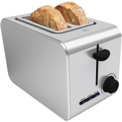 CHSSHA00 Toaster With Extra-Wide Slot, Bagel Setting, Toast Function, Removable Slide-Out Crumb Tray, Defrost Function, Stainless Steel