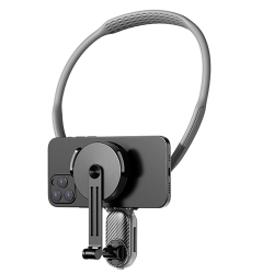 GREEN SCENIC Magnetic Mobile Phone Holder, First-Person 360 Mobile Phone Neck Shot, Mobile Phone Neck Hanging Mobile Phone Video Holder - Magnetic