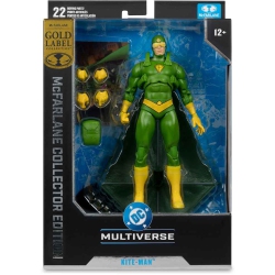DC Multiverse Collector 7 Inch Action Figure Batman Rogues Exclusive - Kite Man Label In Gold