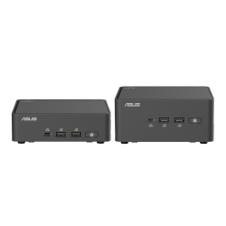 ASUS Nuc 15 Pro Barebone Desktop PC - (Intel Core 3 100U/intel Graphics) - (Rnuc15Crki300001) In Black