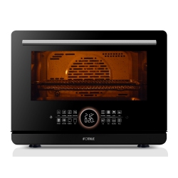 FOTILE Chefcubii Hyzk32-E3-B | 4-In-1 Countertop Combi Oven | Bake | Steam | Dehydrate | Air Fry | Steam Self-Clean (Black)