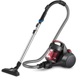 GENERIC Eureka Whirlwind Bagless Canister Vacuum Cleaner, Lightweight Vac for Carpets And Hard Floors In Red