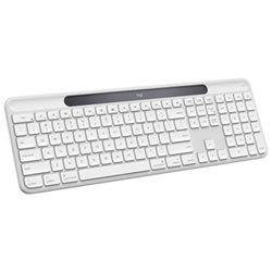 Clavier Bluetooth Signature Slim Solar+ K980 De Logitech Pour Mac - Blanc Cassé - Anglais - Exclusivité De Best Buy