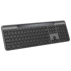 Logitech Signature Slim Solar+ K980 Bluetooth Keyboard - Graphite - EN - Only at Best Buy