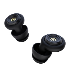 MYACUC Ear Plugs for Noise Reduction, 5 Silicone Earplugs Tips In Ear Plugs, Silicone Ear Plugs for Sleeping, Working, Reading And Concert Hearing