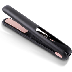 MYACUC Cordless Hair Straightener And Curler 2 In 1, Portable Flat Iron for Hair, Adjustable Temperature, Mini Flat Iron Travel for Bangs, Short Hair