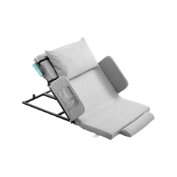 VEVOR 300 Lbs Capacity Electric Lifting Backrest for Bed, 4-68° Adjustable Lifting Bed Backrest, \w Guardrail Armrest & Storage Pouch, Machine