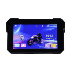 CHSSHA00 5-Inch Motorcycle Dedicated Driving Recorder Wireless Carplay Android Auto Portable Screen Smart Car Machine