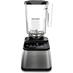 BLENDTEC Original Designer Series Blender And 90 OZ Wildside+ Jar - Kitchen Blender Bundle - Stainless Steel