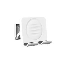 GREEN SCENIC Phone Wall Mount | Adjustable Shower Phone Holder | Adjustable Bathroom Smartphone Wall Mount - In White