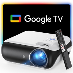 HAPPRUN Official Licensed Google Tv Smart Projector