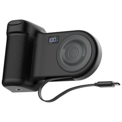 Belkin PowerGrip 9300 mAh USB-C Power Bank with USB-C Cable - Charcoal