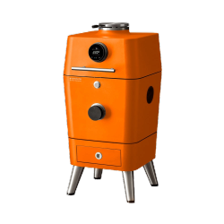 EVERDURE 4K Electric Ignition Charcoal Outdoor Grill - In Orange