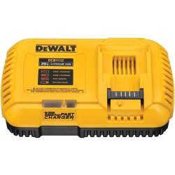 DEWALT Battery Charger, 20V + Flexvolt Fast Charger (Dcb1112)