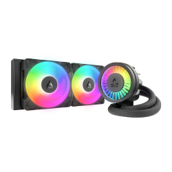 ARCTIC Liquid Freezer Iii Pro 240 A-RGB Aio Cpu Water Cooler (Intel & Amd), New Silent & Powerful Vrm Fan, Improved Radiator, Efficient Pwm Pump