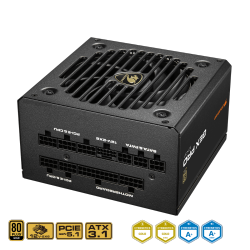 COUGAR Gex Pro 850-Watt Fully Modular Power Supply 80 Plus In Gold