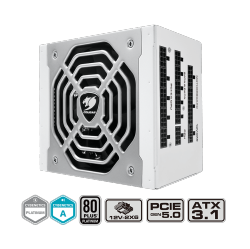 COUGAR Polar X2 1200-Watt Fully Modular Power Supply 80 Plus Atx 3.1 In Platinum