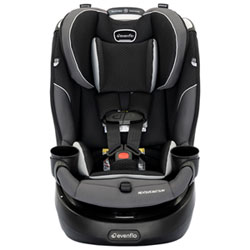 Evenflo Revolve360 Slim Rear-facing Infant Car Seat - Black/Grey