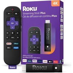 GENERIC Roku® Streaming Stick Plus 2025 – 4K And HDr Roku Streaming Device for Tv With Voice Remote – Free And Live Tv