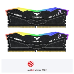 TEAM GROUP Team T-Force Delta RGB Ddr5 16GB (2X8GB) Kit - Ff3D516G6000Hc38Adc01 In Black