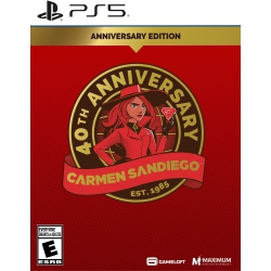 MAXIMUM GAMING Carmen Sandiego 40Th Anniversary Edition for Playstation 5 [Videogames]