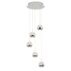 ARTIKA Oracle 5-Light Integrated Led Pendant