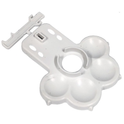 ATLAS GAMES Kitty Caddy Purrfect Painter's Palette: In White