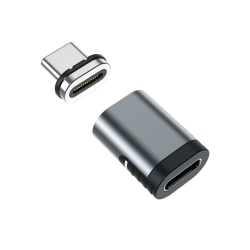 THE WAY USB4 Full-Function Type-C Magnetic Adapter 90-Degree Elbow Thunderbolt 40GB/8K Transfer Computer Adapter - Tz28 (Main Unit + Magnetic