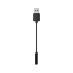 THE WAY Otg Adapter Computer USB to 3.5 Aux Headphone Adapter Hifi Audio Cable Computer Audio Converter - USB to Aux In Black