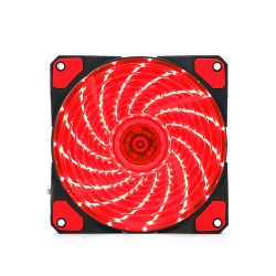 EGALAXY 120MM PC Case Cooling Fan, Super Silent Computer Led Cooler High Airflow Fans for Desktops, Red