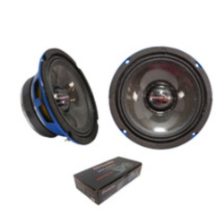 AMERICAN BASS Godfather 6.5Cc 6.5" 400W Rms Carbon Fiber Midrange Speakers (Pair)