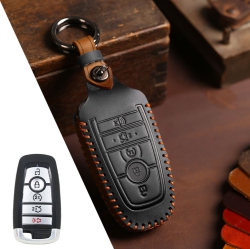 THE WAY Popular Car Key Fobs for The Ford Raptor, F150, Edge, Explorer, And Mondeo – Retro-Style Smart Key Fob. In Black