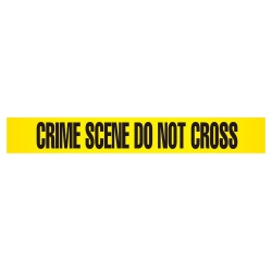 PYLE Caution Tape Yellow, Crime Scene Do Not Cross” 200 Meter Roll Of Non-Adhesive Safety Barricade Warning Tape, Highly Durable & Visible For