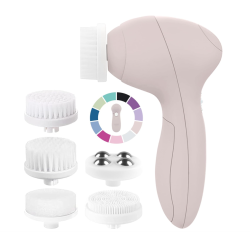 GENERIC Facial Cleansing Brush Face Scrubber Exfoliating Cleaning Skin Care Cleanser Wash Women Girls Electric Beauty Powered Exfoliator Skincare