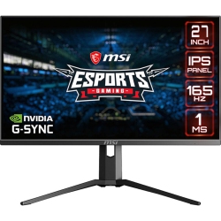 MSI Refurbished (Good) - 27" Full HD Gaming Monitor | 165Hz | 1Ms | Ips Panel (Mag273R2) - In Black