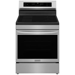 Frigidaire Gallery 30" 5.3 Cu. Ft. True Convection Free-Standing 4-Element Induction Air Fry Range (GCRI306CBF) - SS