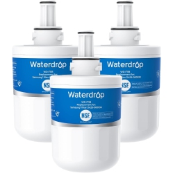 WATERDROP Da29-00003G Refrigerator Water Filter, Replacement for Samsung, Da29-00003B, Da29-00003A, Aqua-Pure Plus, Hafcu1, Rfg237Aars, Fms-1